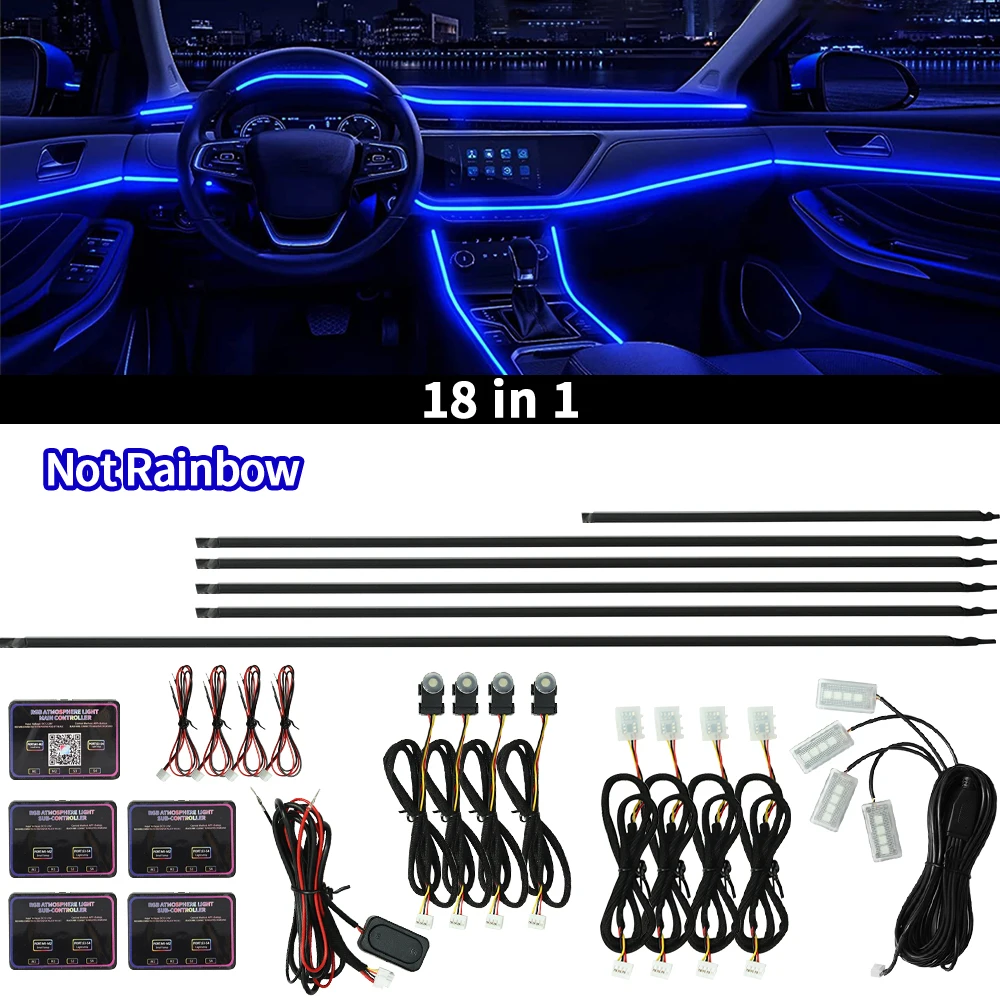 18IN1 RGB Car Ambient Lighting System 7 18IN1 RGB Car Ambient Lighting System - Image 7
