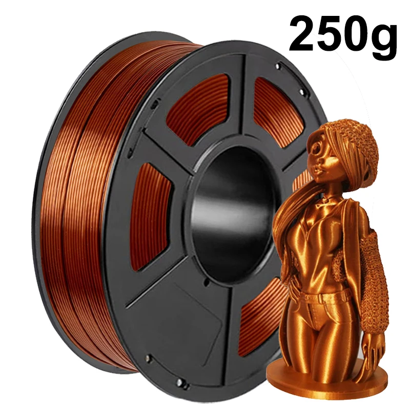 Metallic Silk PLA Filament for 3D Printing 5 Metallic Silk PLA Filament for 3D Printing - Image 5