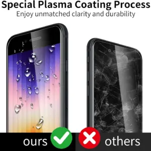 Set of 3 iPhone Tempered Glass Protectors 11 Sa5d0f59d5c5644d89aa1fa278d469343N