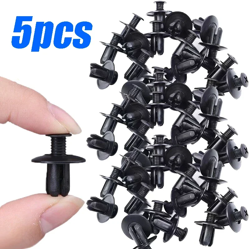 Black Automotive Plastic Rivet Set for 8mm Holes 8 Black Automotive Plastic Rivet Set for 8mm Holes - Image 8