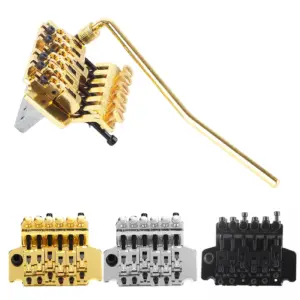Gold Tremolo Bridge System for Guitars 11 Sa6065875ae2a49d0af9d79c575597636x