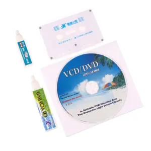 Vibrant Media Device Cleaning Kit for CD/DVD 12 Sa64af58ae7a041e88c26ef5a91c6096bj