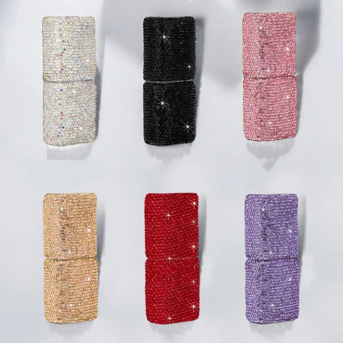 Glamorous Rhinestone Cigarette Case for Women 3 Glamorous Rhinestone Cigarette Case for Women - Image 3