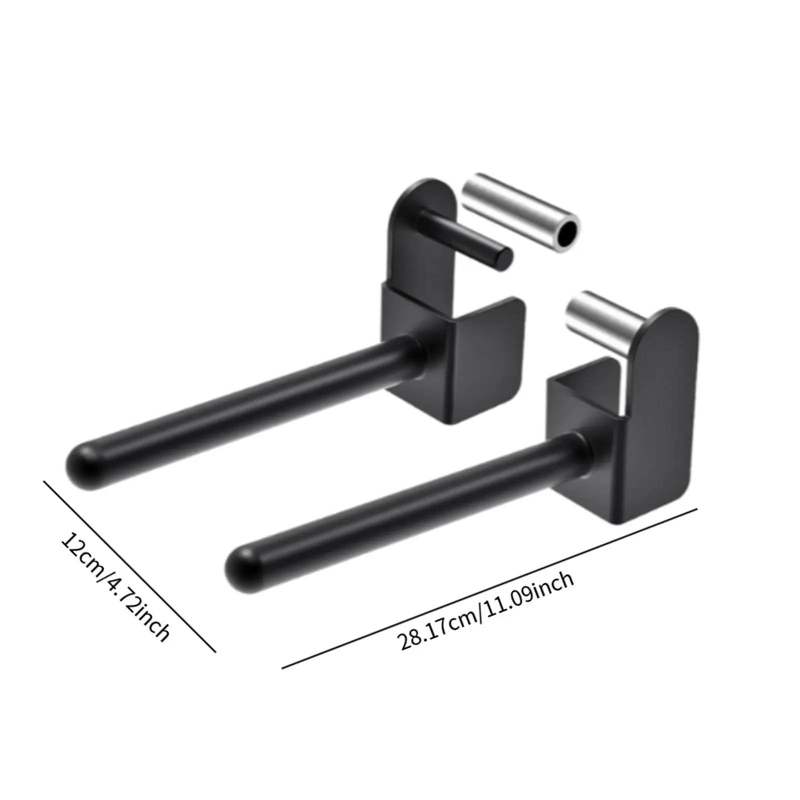 Heavy-Duty Steel Weight Plate Holders for Gym Storage 6 Heavy-Duty Steel Weight Plate Holders for Gym Storage - Image 6