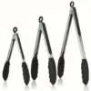 Heavy Duty Stainless Steel Kitchen Tongs Set