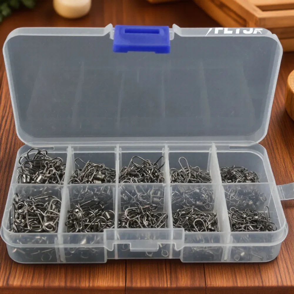 Premium Stainless Steel Fishing Swivels Set 7 Premium Stainless Steel Fishing Swivels Set - Image 7