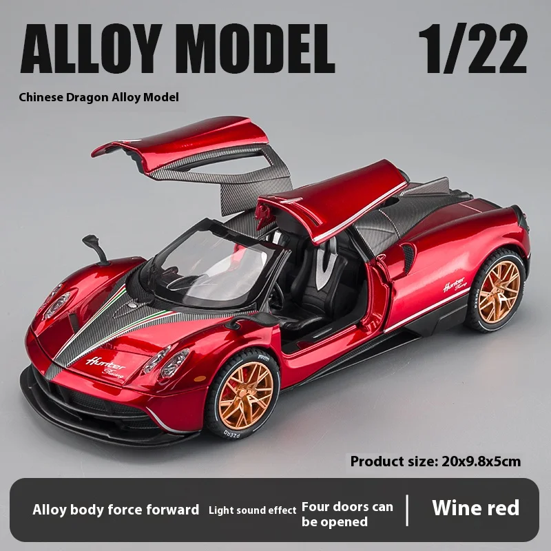 Pagani Huaya 1:24 Diecast Model Car 10 Pagani Huaya 1:24 Diecast Model Car - Image 10