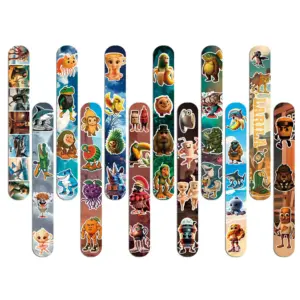 Colorful PVC Slap Bracelets for Kids 11 Sa79c254bb22d4ba9b73e14092650e917K