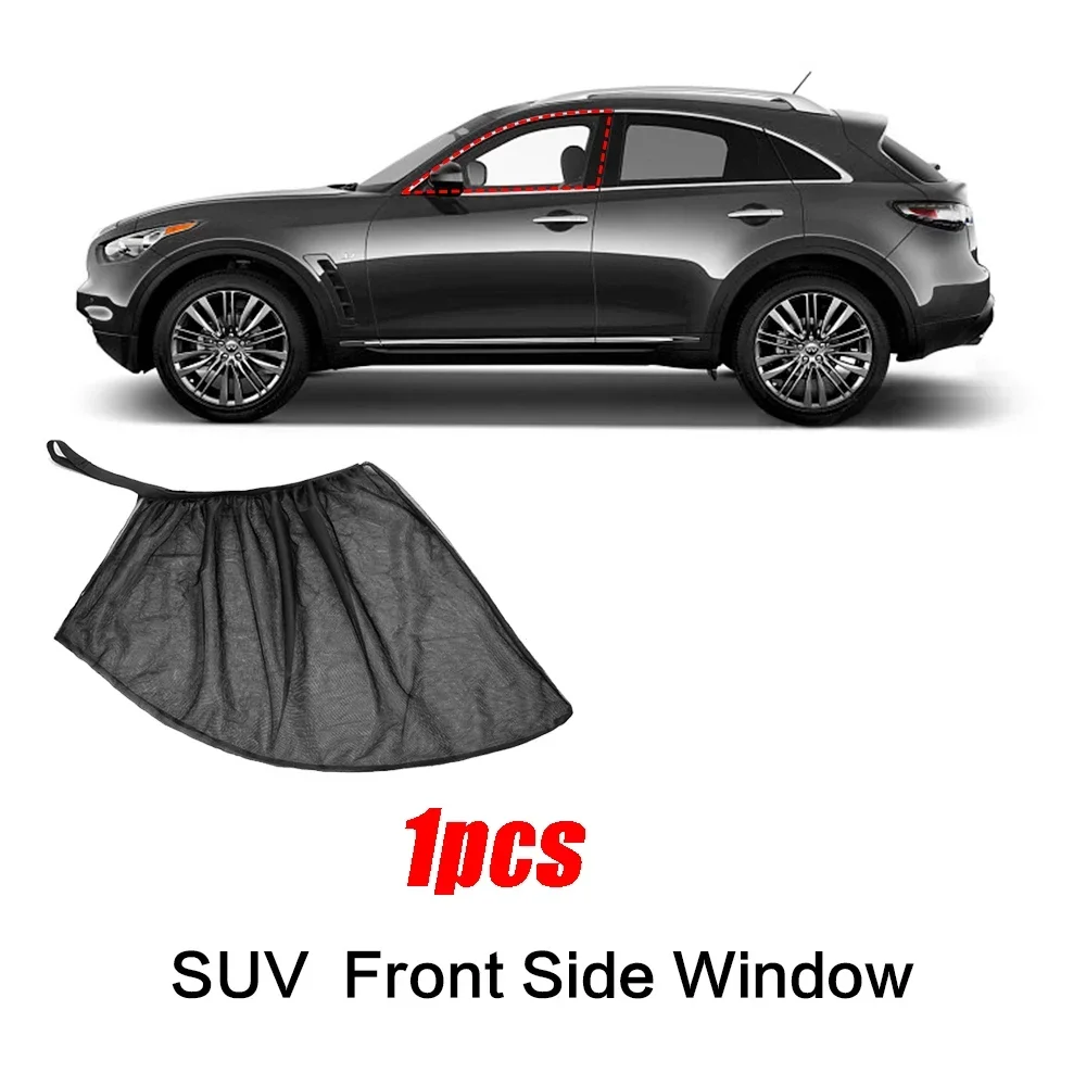 Vehicle Side Window Mesh Sunshade for Cars and SUVs 8 Vehicle Side Window Mesh Sunshade for Cars and SUVs - Image 8