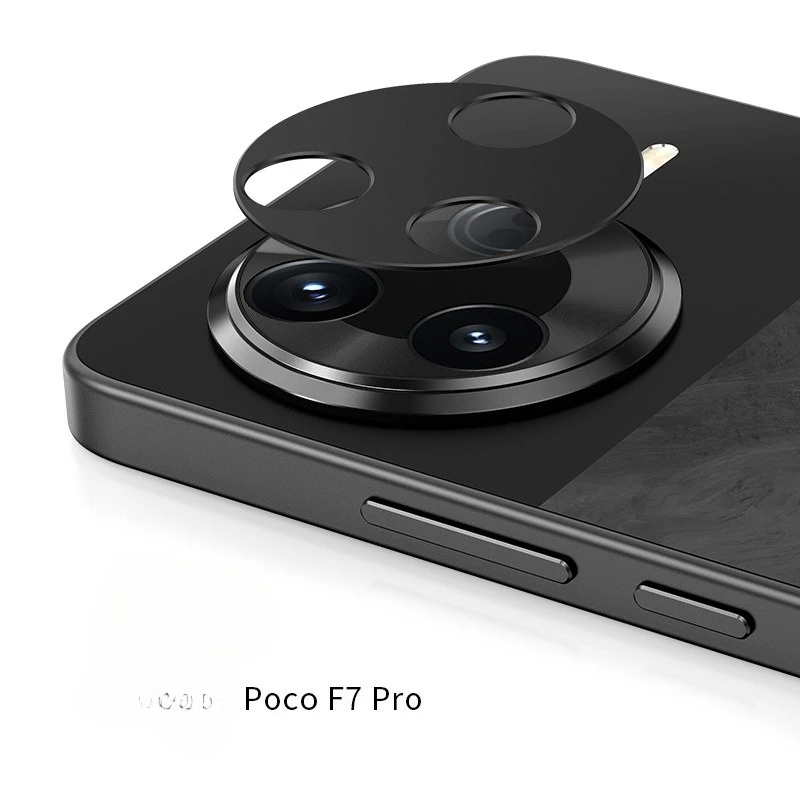 POCO F7 Camera Lens Cover Aluminum Protector 3 POCO F7 Camera Lens Cover Aluminum Protector - Image 3