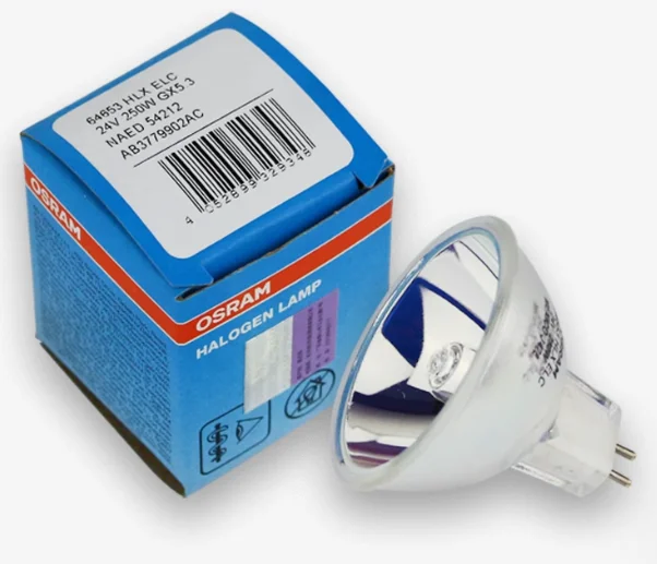 OSRAM ELC 24V 250W Halogen Bulb GX5.3 Base 2 OSRAM ELC 24V 250W Halogen Bulb GX5.3 Base - Image 2