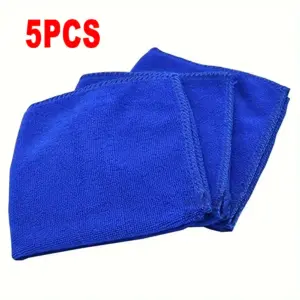 Blue Microfiber Cleaning Towel Set (30x30 cm) 19 Sa81e0ffccd664021a7979ebba83ed707R