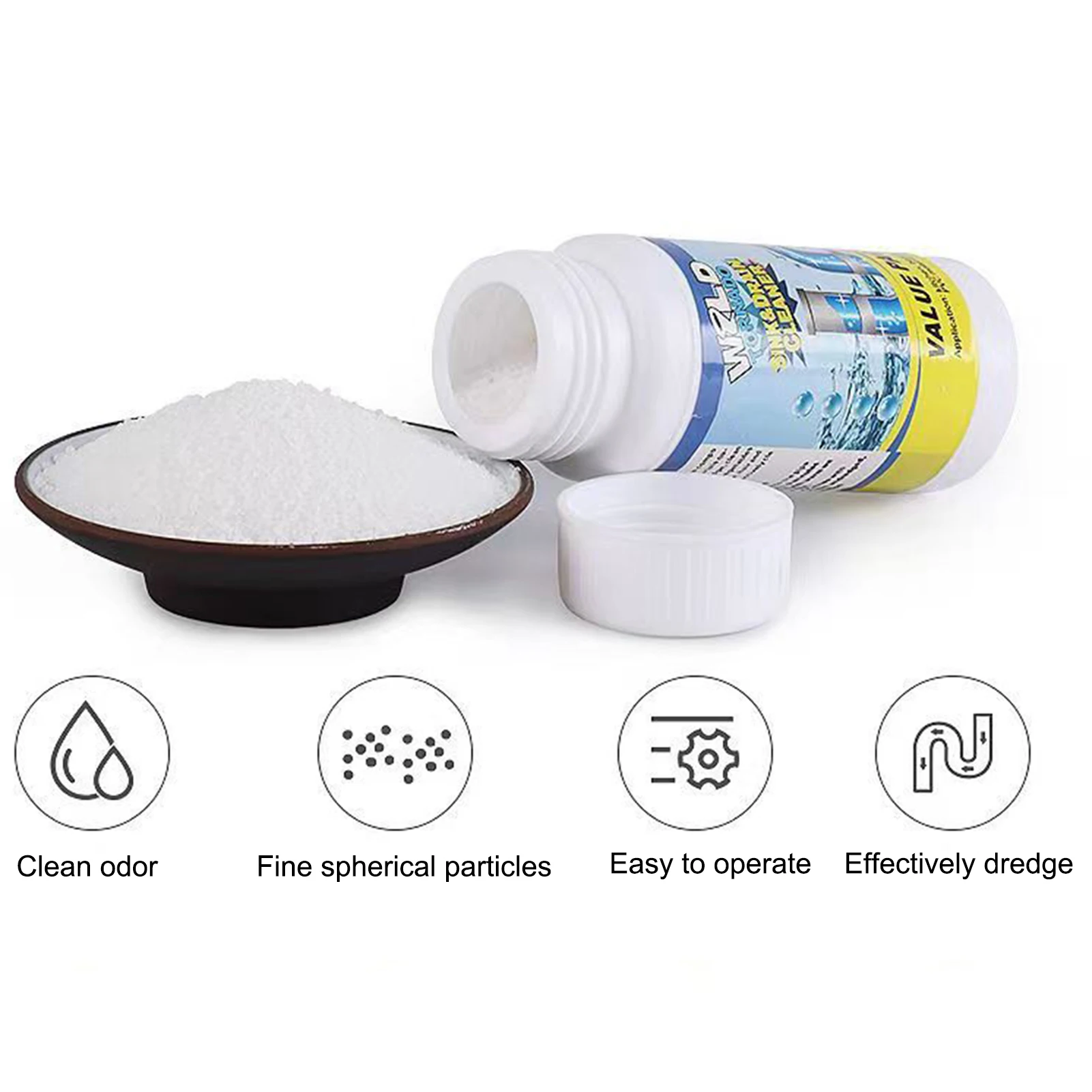 Powerful Sink and Drain Cleaning Powder 110g 4 Powerful Sink and Drain Cleaning Powder 110g - Image 4