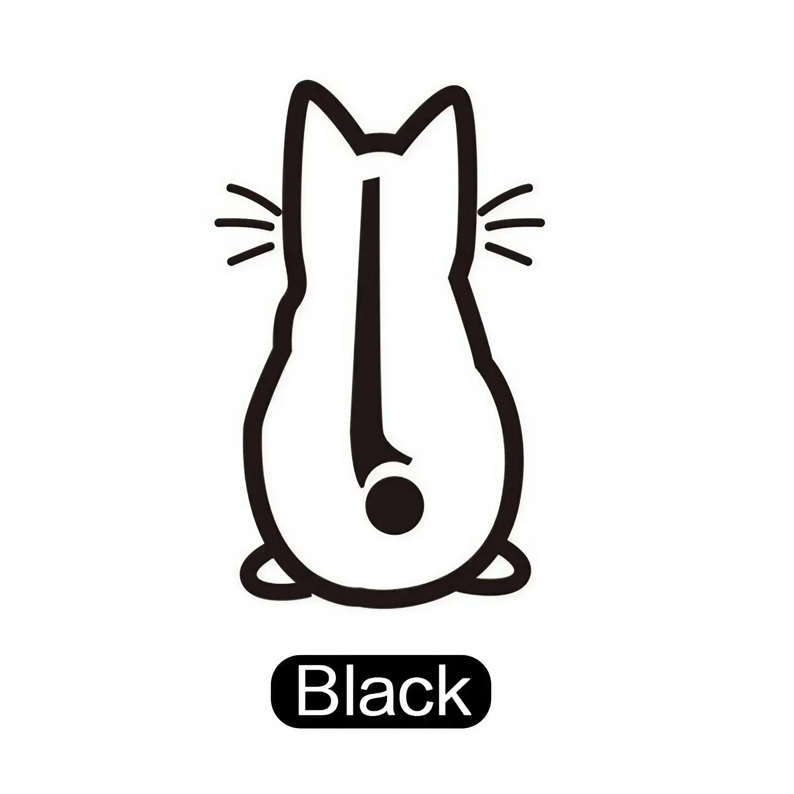 Reflective Cat Tail Car Decal - 20x32cm 7 Reflective Cat Tail Car Decal - 20x32cm - Image 7