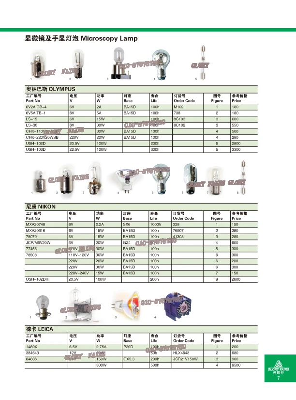 6V 10W G4 Projection Lamp for Microscopes 5 6V 10W G4 Projection Lamp for Microscopes - Image 5