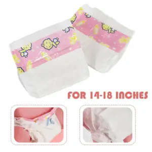 Miniature Doll Diapers Set for 1/3 Scale Dolls 7 Sa9b3474ae8ba4718b1ab1abdc8ae5ae02