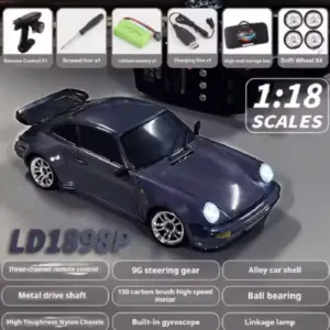 Blue LKCOMO 1:18 RC Drifting Car 16 Sa9e62a5091314f19a9142307020b74319