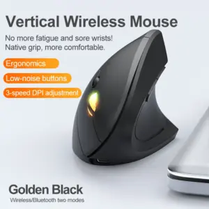 Ergonomic Vertical Wireless Mouse 1600 DPI 14 Saa0c8b8a76ea4734b38009dbc262037de