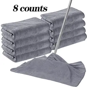 Eight Large Microfiber Cleaning Cloths Set 19 Saa545e4542b04aff9d61bdbc018b95c1C