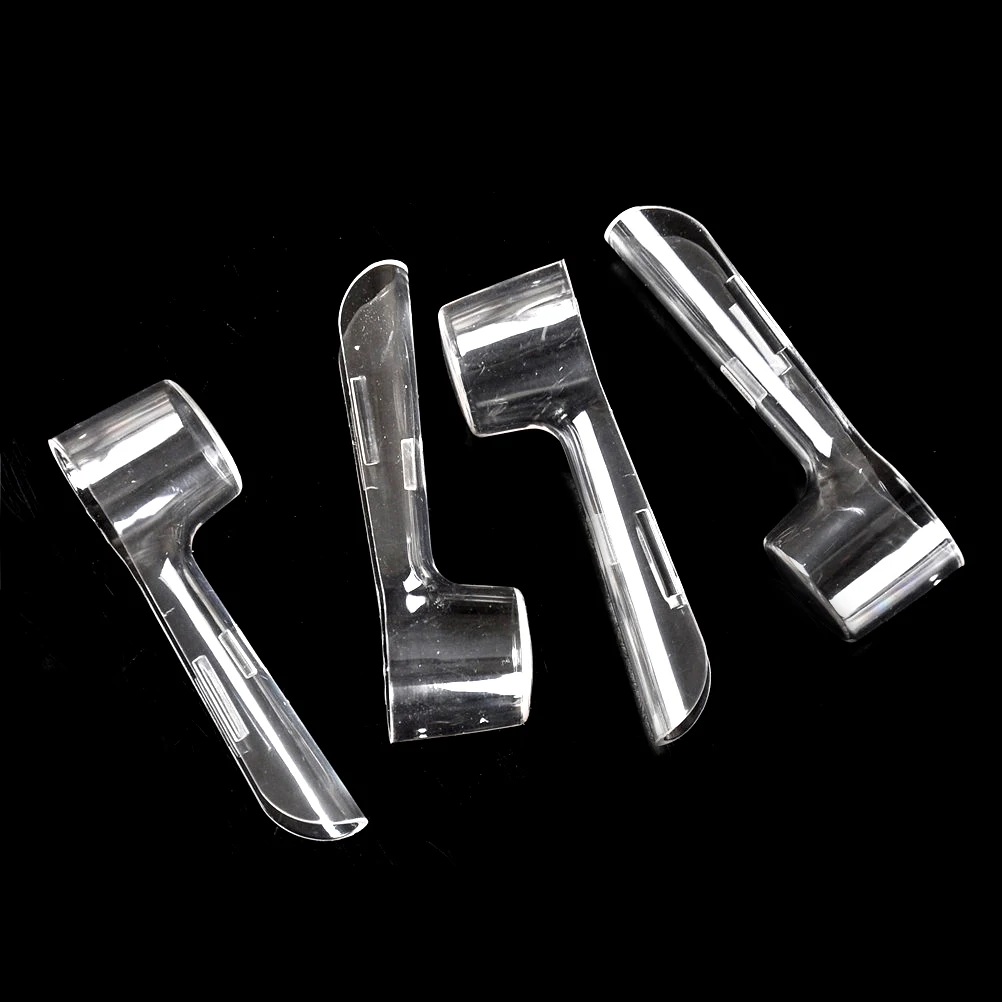 Transparent Protective Covers for Electric Toothbrush Heads 1 Transparent Protective Covers for Electric Toothbrush Heads