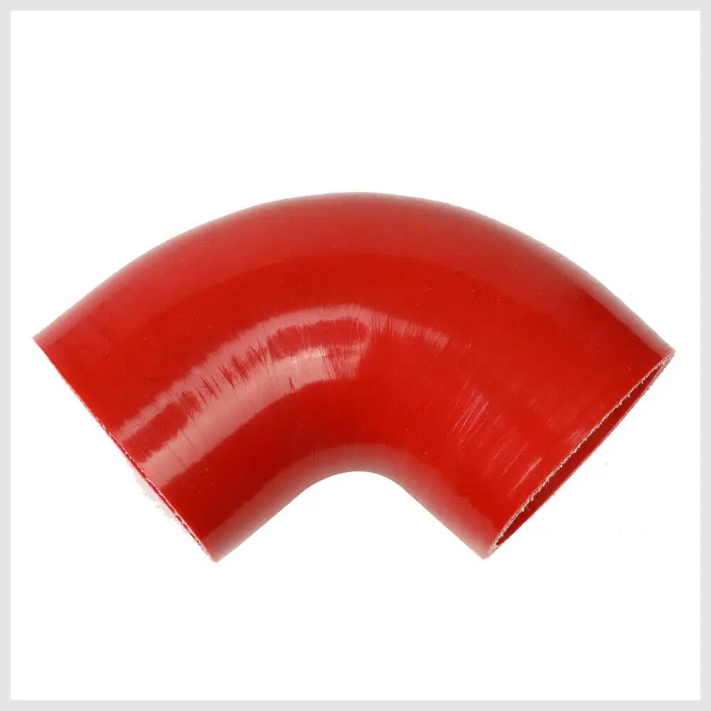 Blue Silicone 90-Degree Elbow Hose 2.5-inch 5 Blue Silicone 90-Degree Elbow Hose 2.5-inch - Image 5