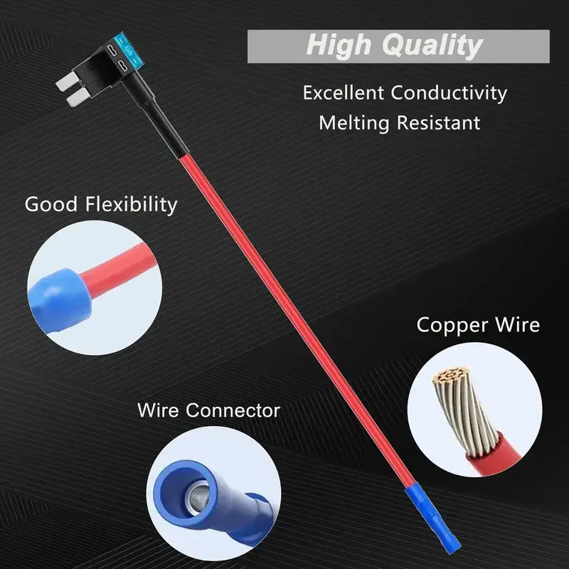 Automotive Fuse Tap Adapter Set (5/10 pcs) 3 Automotive Fuse Tap Adapter Set (5/10 pcs) - Image 3