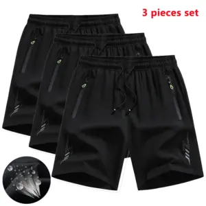 Set of Three Men's Summer Athletic Shorts 8 Sabc5e996dba64fa397e9696cc03136cfg