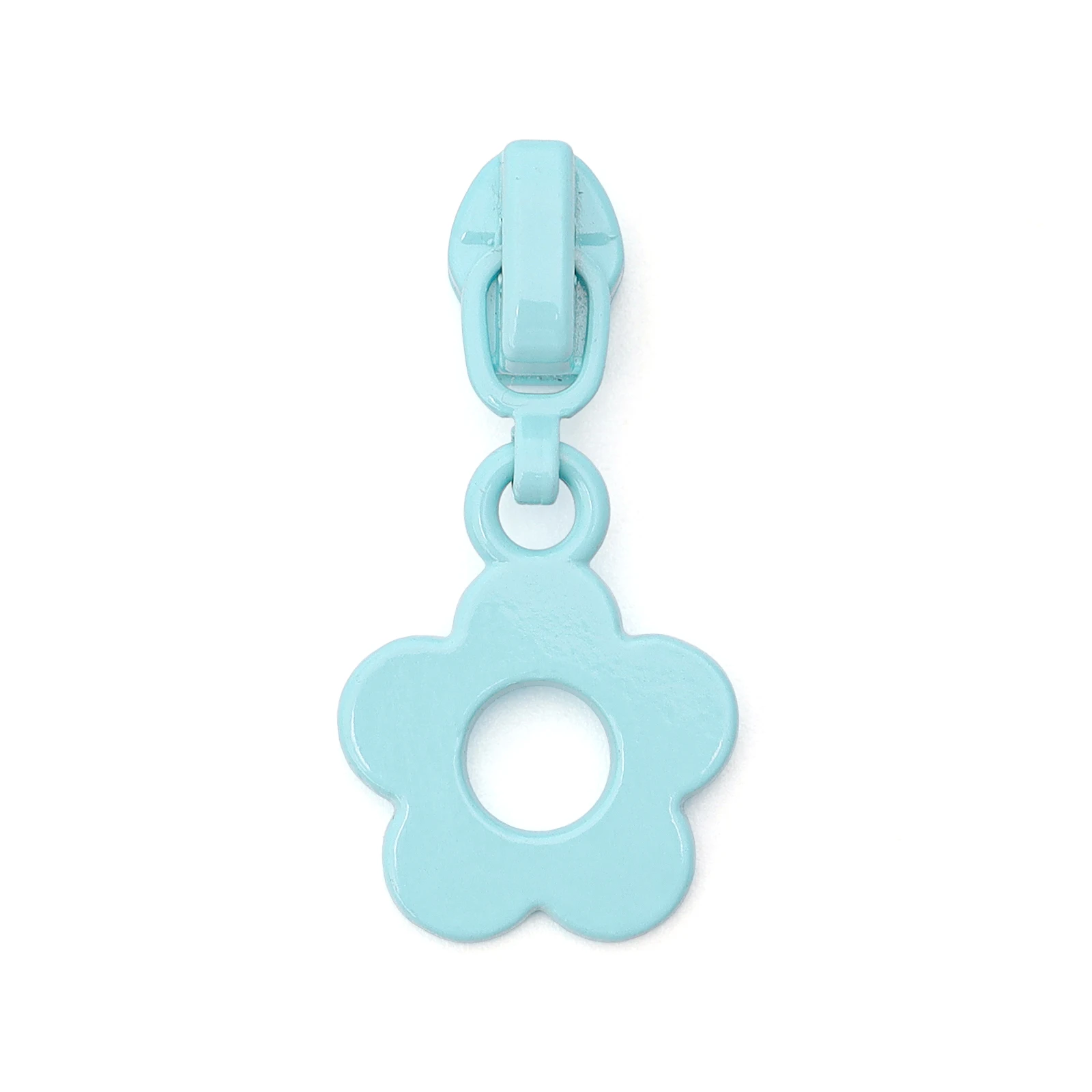 Colorful Flower Zipper Pulls Set for #3 Zippers 8 Colorful Flower Zipper Pulls Set for #3 Zippers - Image 8