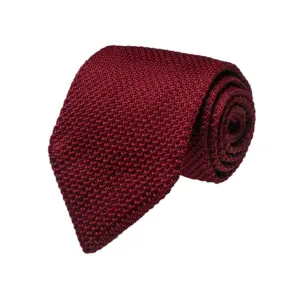 Men's Knitted Solid Neck Tie - 148cm, Cotton-Poly Blend 10 Sacf0b527fbce4d7589bbf15abfec541dQ