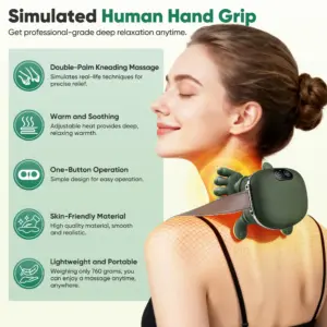 Wireless Bionic Finger Neck and Shoulder Massager 8 Sad3650c5553b4664aefc440dd4b84e89u