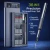 Precision 36-Piece S2 Steel Screwdriver Set