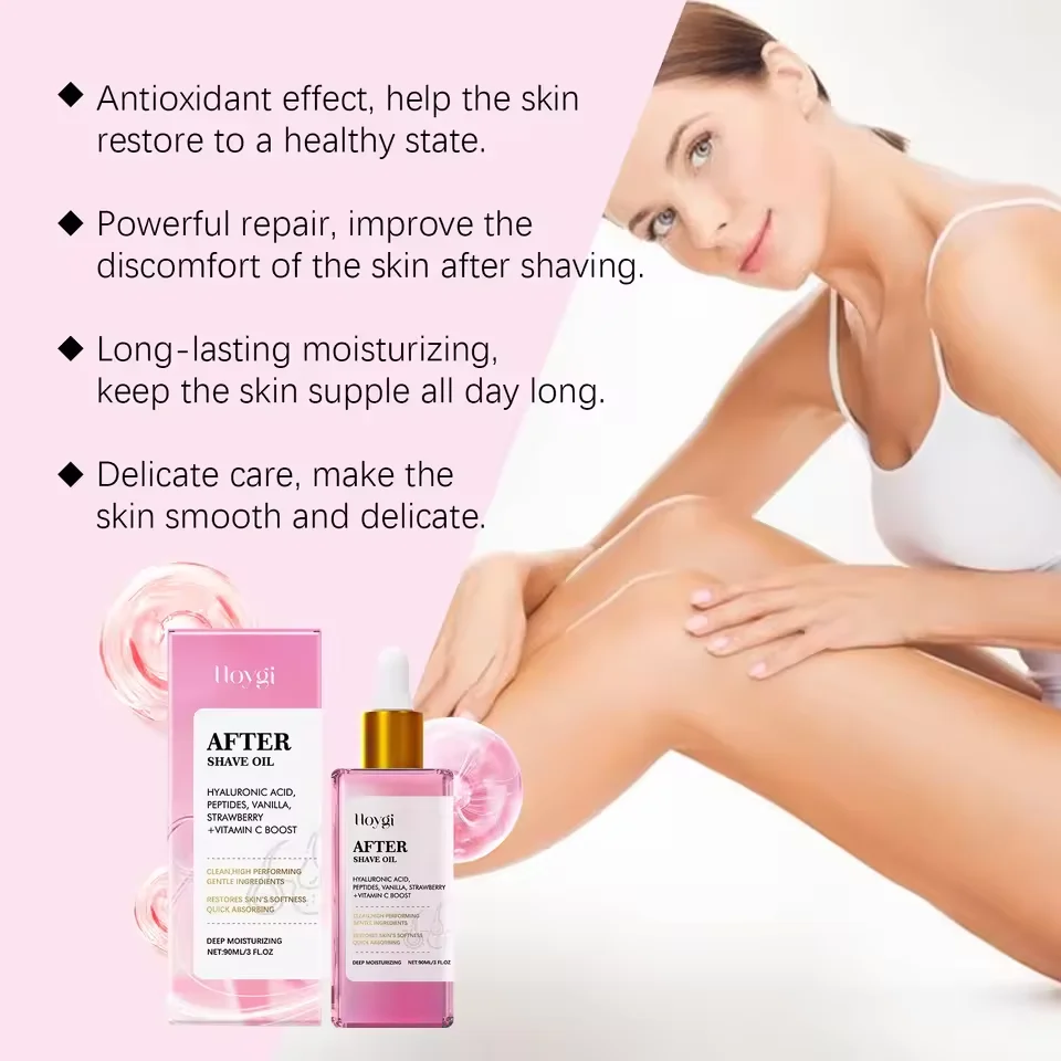 Vibrant Pink Strawberry Vanilla After Shave Oil 6 Vibrant Pink Strawberry Vanilla After Shave Oil - Image 6