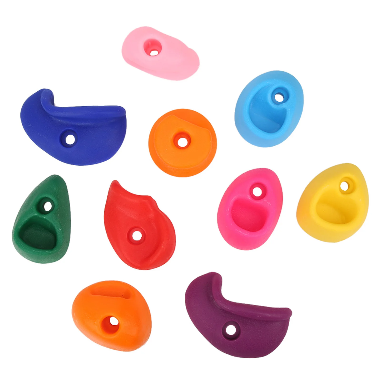 Vibrant 10-Piece Climbing Holds Set for Walls 4 Vibrant 10-Piece Climbing Holds Set for Walls - Image 4