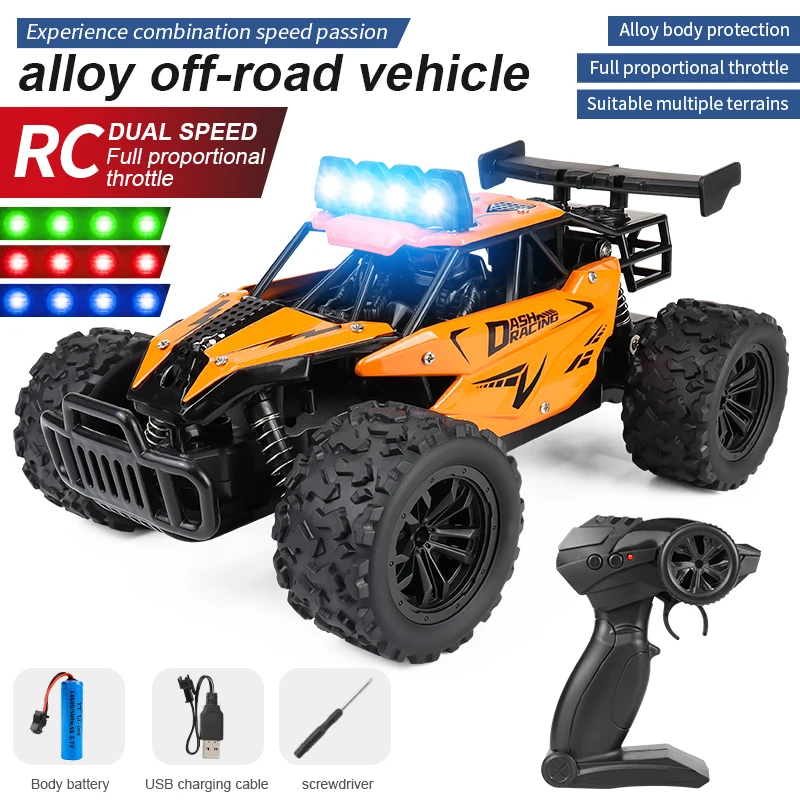 Orange Off-Road RC Car 1:16 Scale 5 Orange Off-Road RC Car 1:16 Scale - Image 5