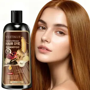 YUITIKUE Caramel Brown Hair Dye Shampoo 100ml 9 Saeabc9eee9694b0984562a92453e5ccfg