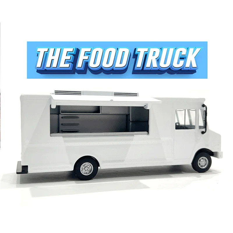 Vibrant 1:64 Tacos Food Truck Model by WELLY 5 Vibrant 1:64 Tacos Food Truck Model by WELLY - Image 5