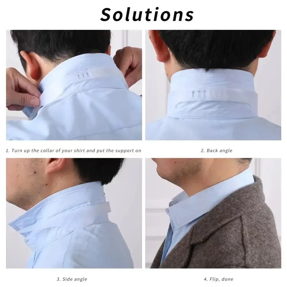 Invisible Collar Support Brace for Shirts 4 Invisible Collar Support Brace for Shirts - Image 4