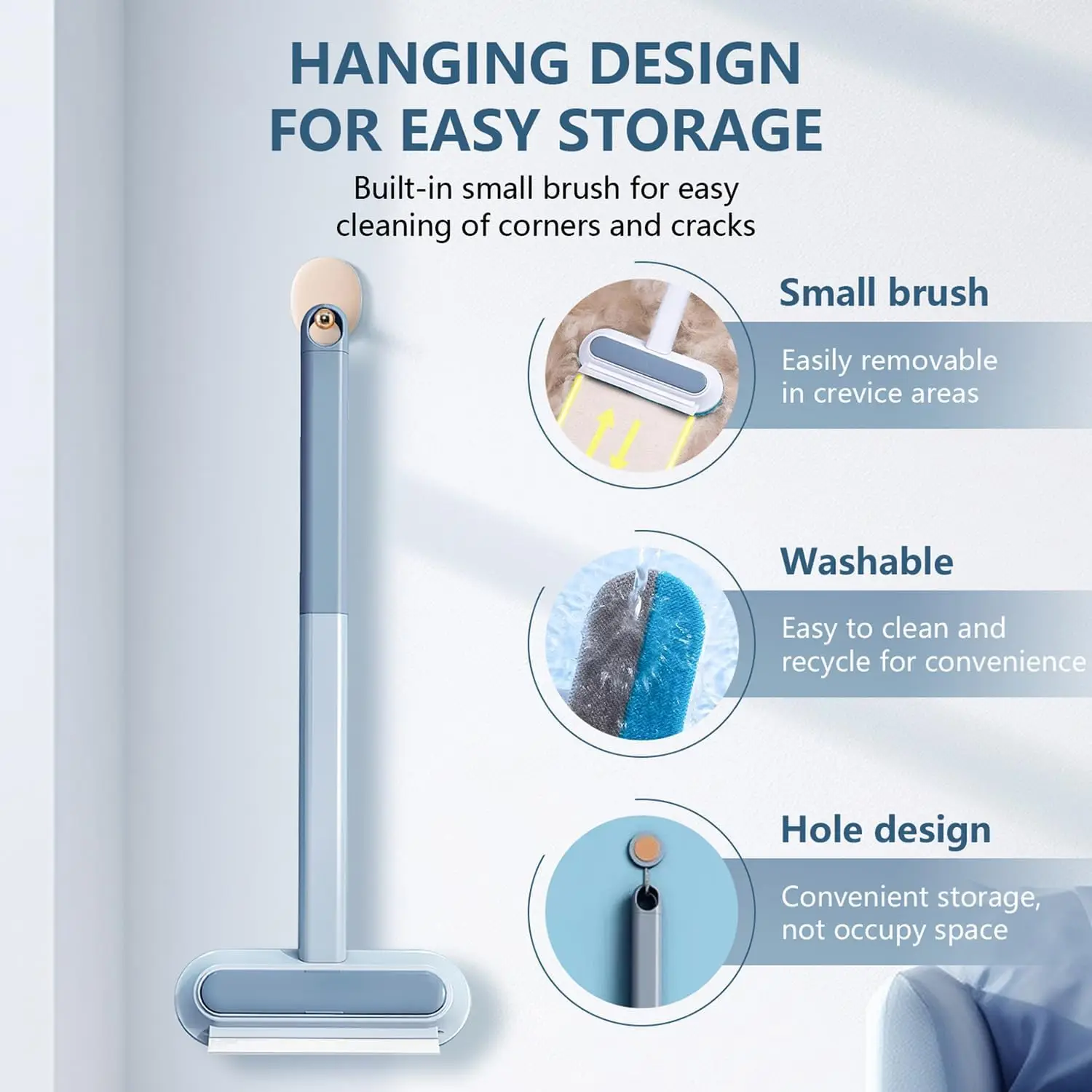 Multifunctional Pet Hair Remover with Extendable Handle 3 Multifunctional Pet Hair Remover with Extendable Handle - Image 3