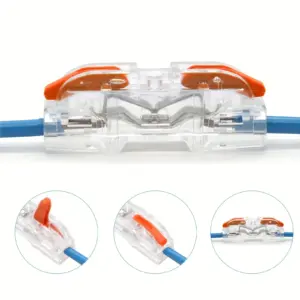 Transparent Quick-Lever Wire Connectors - 34/50/100pcs 15 Saf39987b2a884a66a5d5a95a8f03b446Y