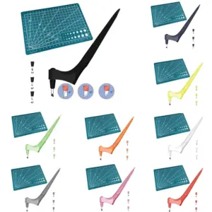 Vibrant 360° Craft Cutter with Extra Blades 12 Saf5808ac3d49453297fbbf9a238724b6N