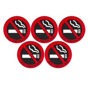 Vehicle No Smoking Sticker 5cm Vinyl 17 Safc6f00185c94c5e9eb7ce6b5e9cd81cB