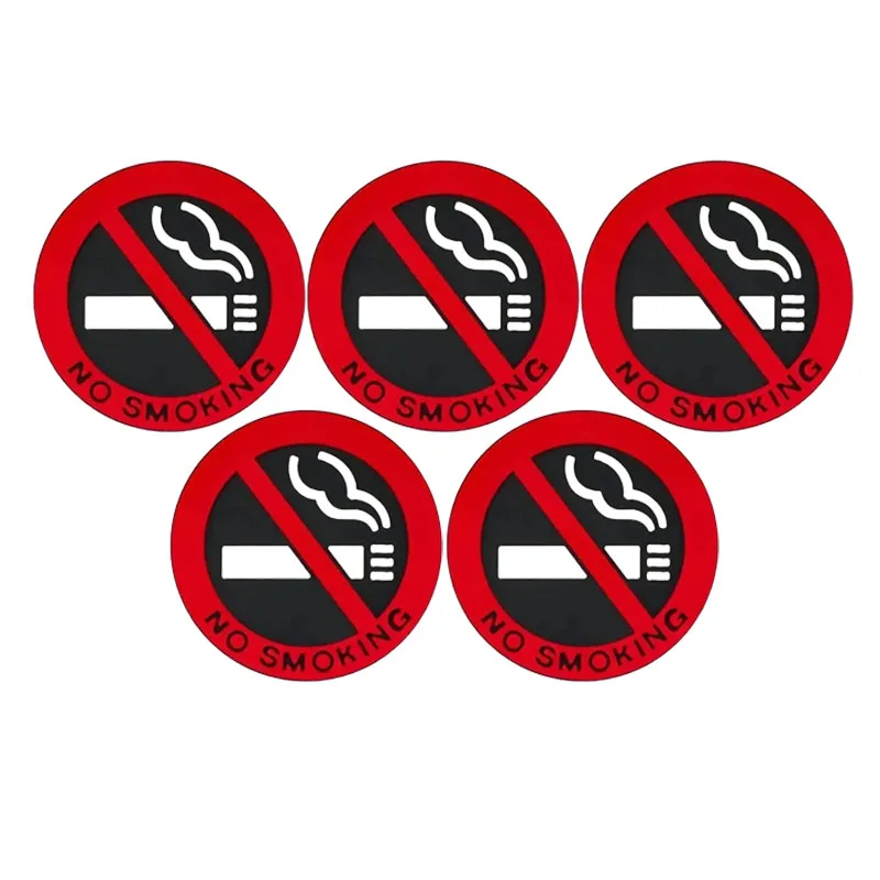 Vehicle No Smoking Sticker 5cm Vinyl 8 Vehicle No Smoking Sticker 5cm Vinyl - Image 8