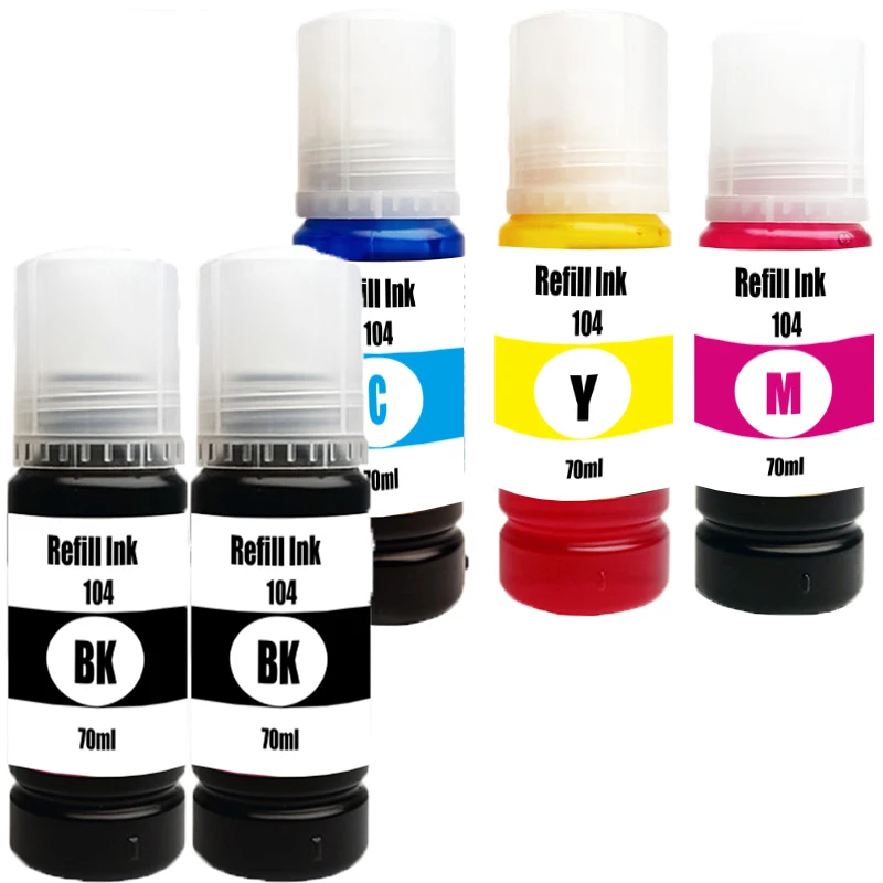Epson EcoTank Refill Ink Kit - 70ml Set 2 Epson EcoTank Refill Ink Kit - 70ml Set - Image 2