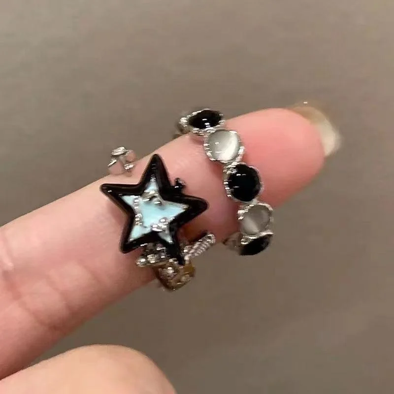 Vintage Star Open Ring in Zinc Alloy 2 Vintage Star Open Ring in Zinc Alloy - Image 2