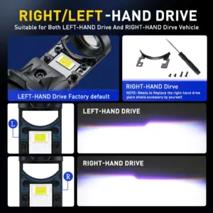 H7 LED Headlight Bulbs 25,000 Lumens 6500K 10 Sb00631531a9d429b977813bc96ea44a95