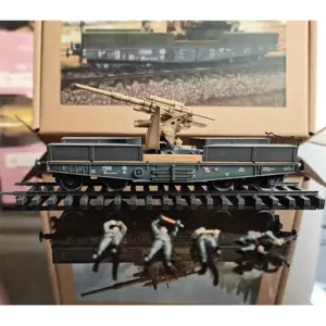 1/72 WWII German 88MM Flak Model with Flatbed 10 Sb06973a0649b41ebad2d430faa145678a