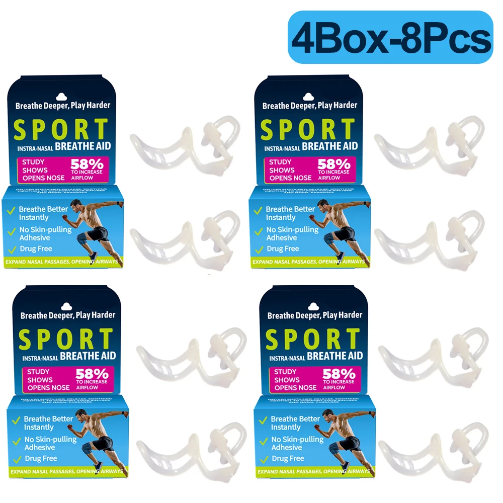 Clear Silicone Nasal Dilator for breathing 10 Clear Silicone Nasal Dilator for breathing - Image 10