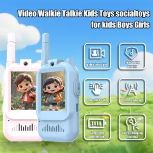 Vibrant Kids Walkie-Talkies with HD Screens 10 Sb09b828712fe4ada82e8766b75b78669k