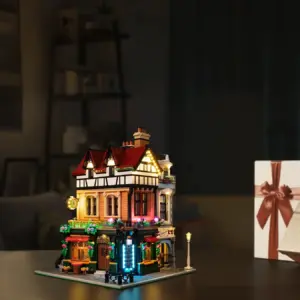 LED Lighting Kit for 10350 Tudor Corner Building 13 Sb0c66fa22e974a7bb669c113698c5637T