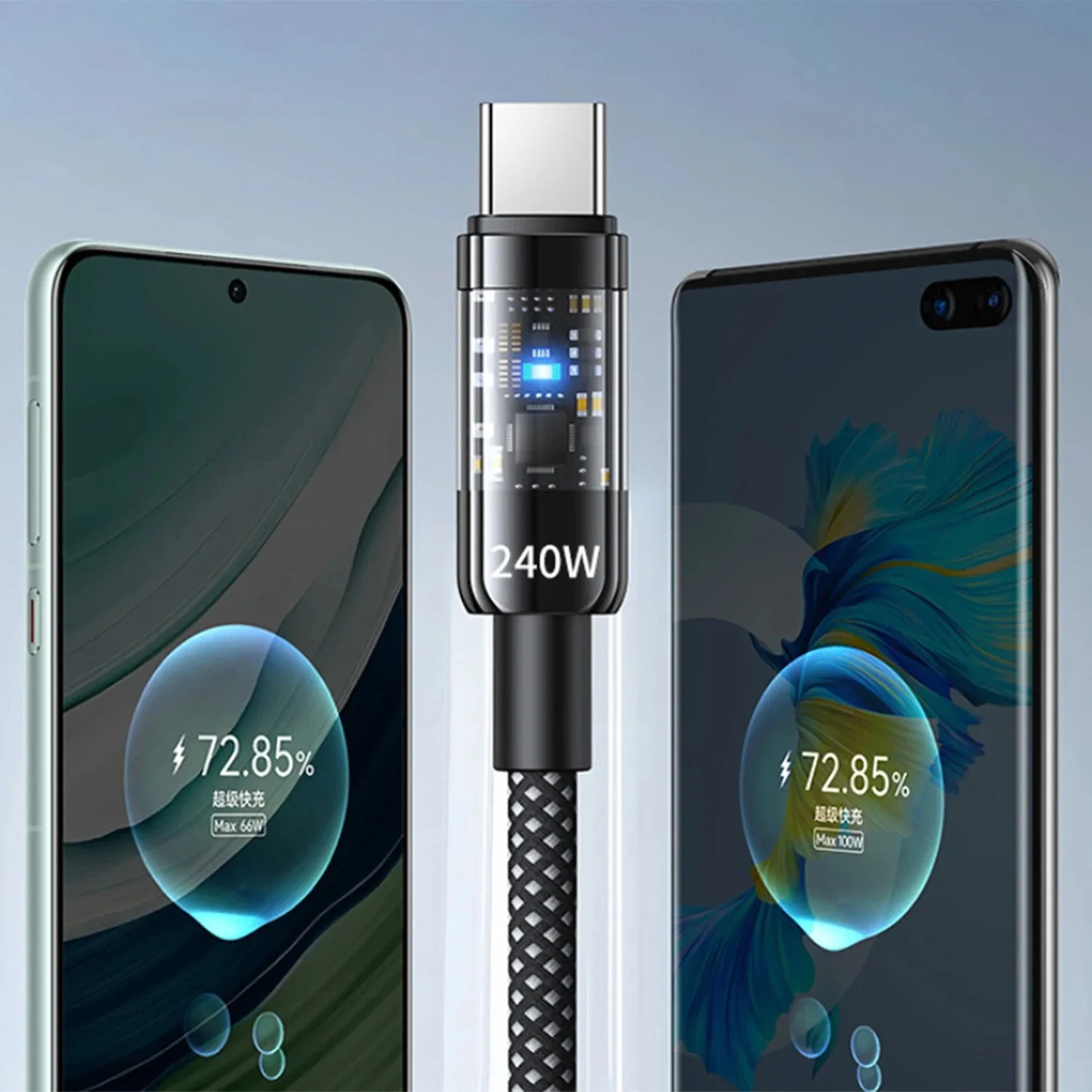 240W USB Type-C Charging & Data Cable 2 240W USB Type-C Charging & Data Cable - Image 2